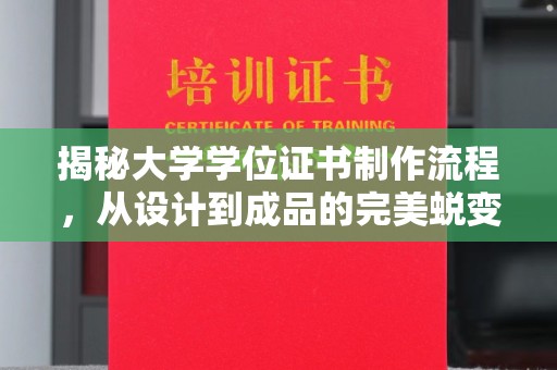 莒南揭秘大学学位证书制作流程，从设计到成品的完美蜕变